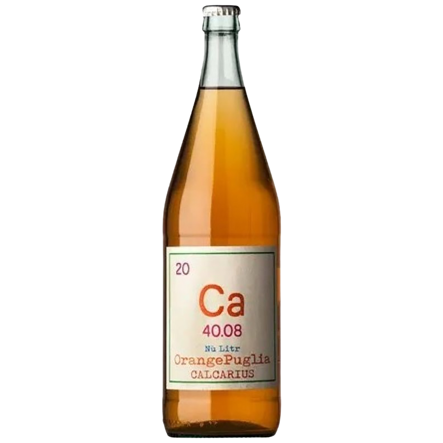 A bottle of Valentina Passalacqua Calcarius Nu Litr Orange