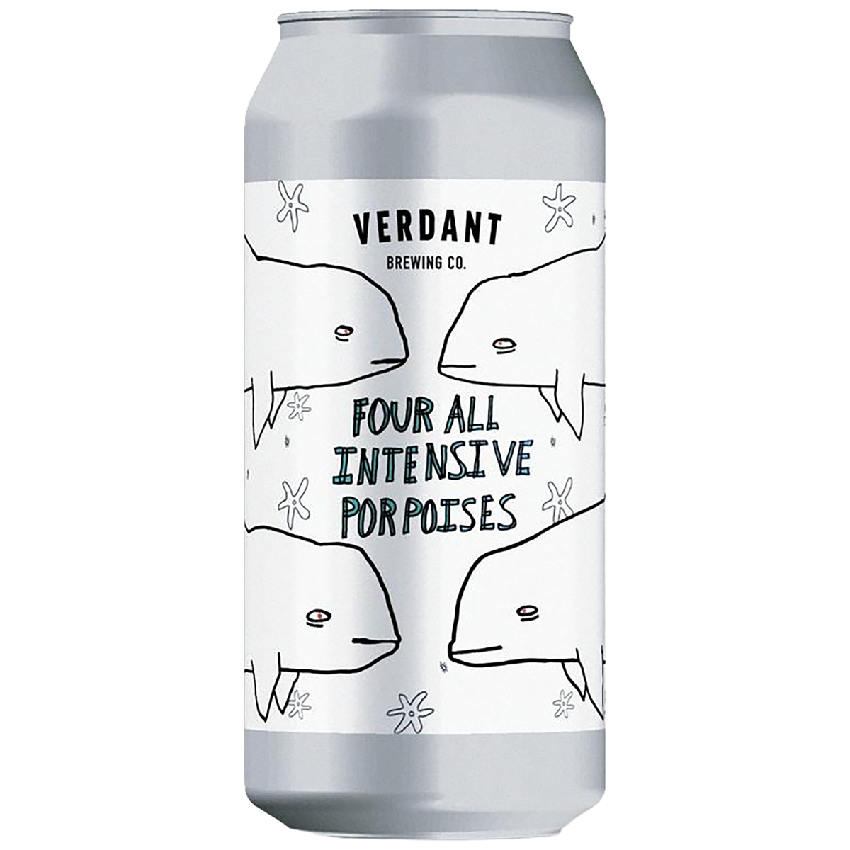 Can of Verdant Brewing Four All Intensive Porpoises Citra Nectaron pale ale