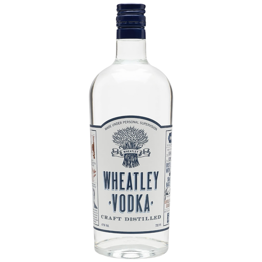 A bottle of Wheatley Vodka