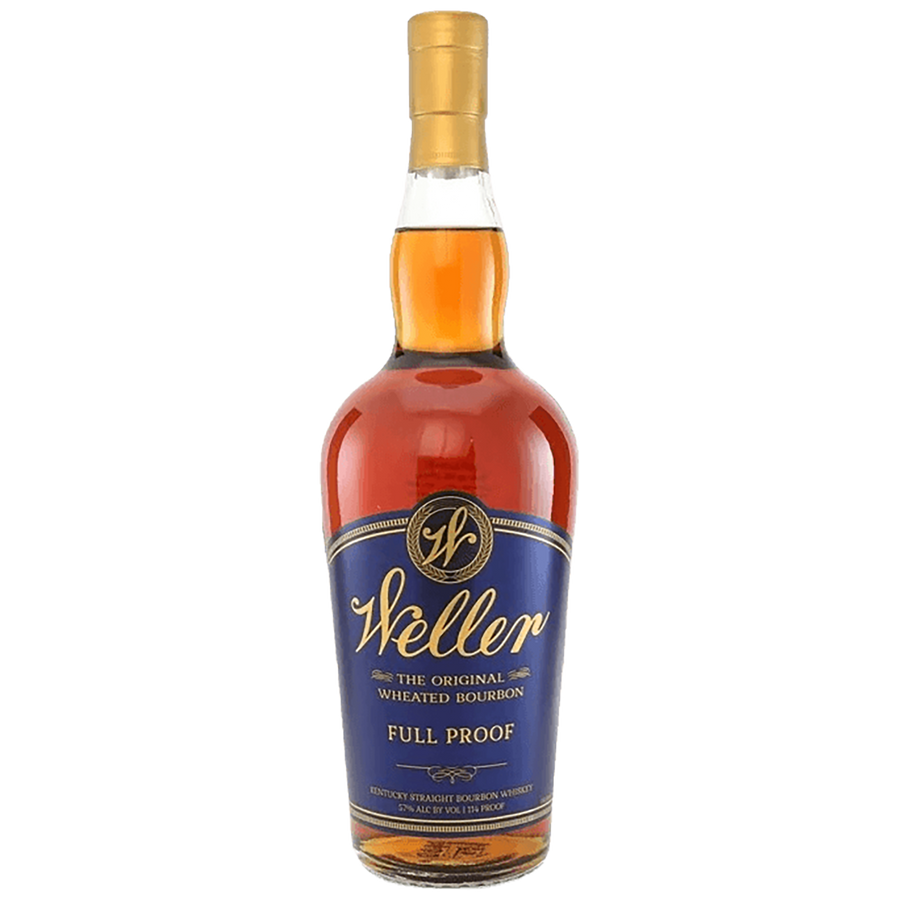 A bottle of W L Weller Full Proof 57%